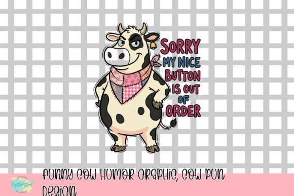 Funny Cow Humor Graphic: The Pun-Design You Need