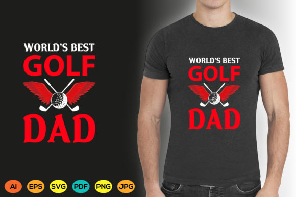 Golf Dad Graphic: The Ultimate T-Shirt Design for Dads