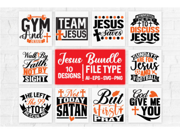 Jesus Graphic Design: Faith-Driven SVG Files