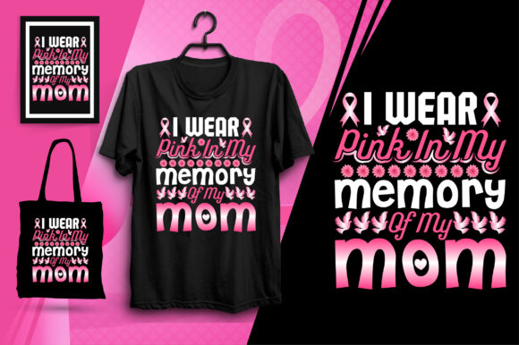 Mom Breast Cancer T-Shirt Graphic: A Designer's Deep Dive