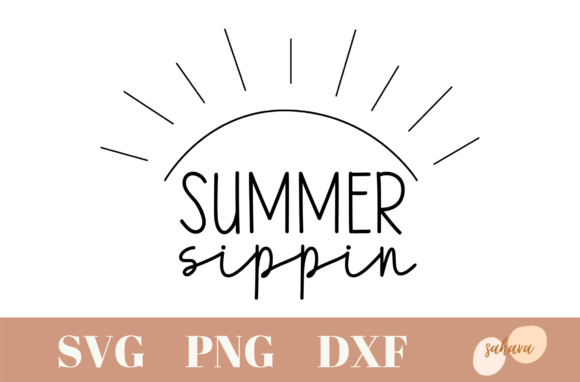 Summer Sippin: A Fun, Versatile Graphic for Your Sunny Projects